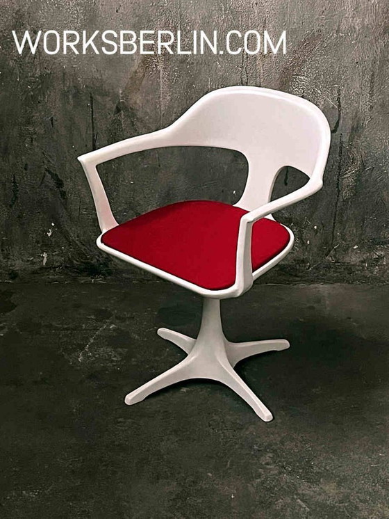 Image 1 of 1/4 Konrad Schäfer for Lübke - Armchairs Spaceage Chairs restored