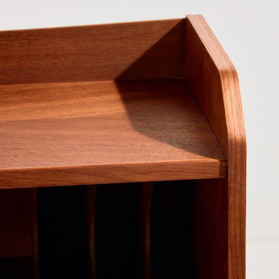 MK11143 Gerestaureerd Teakhouten Bureau – Wood (photo 11 of 17)