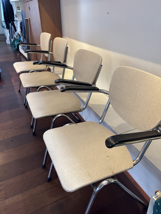 Image 1 of 4 sedie Gispen de Wit 3211