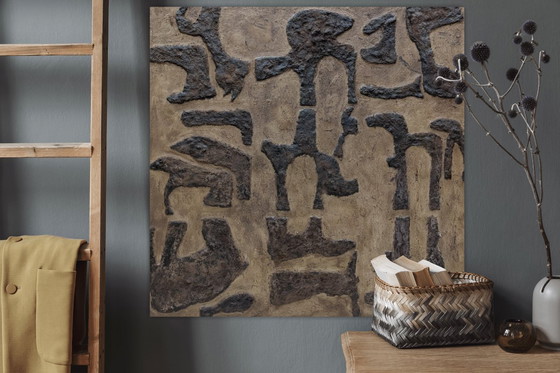 Image 1 of Pintura de arte moderno/objeto de pared: Reino animal