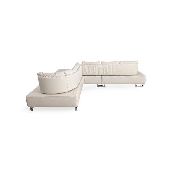 Image 1 of Divano angolare modulare Original De Sede DS 165 in pelle color crema