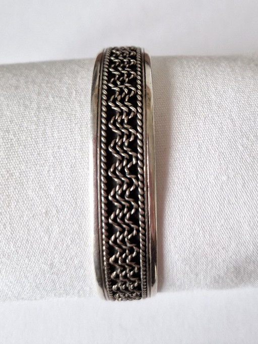 Zilveren armband - Zilveren klemarmband - 925 