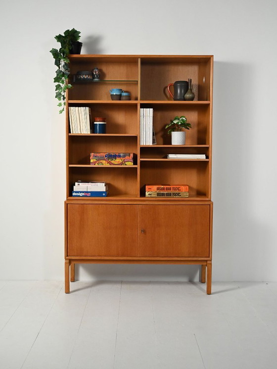 Image 1 of Bookcase with showcase by Marian Grabinsky for IKEA 
