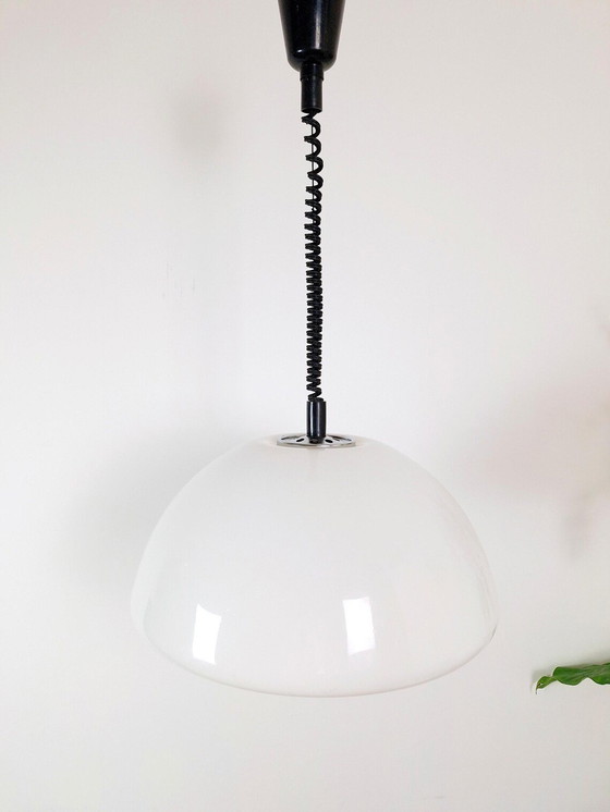 Image 1 of Vintage Meblo Lamp, Guzzini Lamp, Space Age Lamp, Luigi Massoni