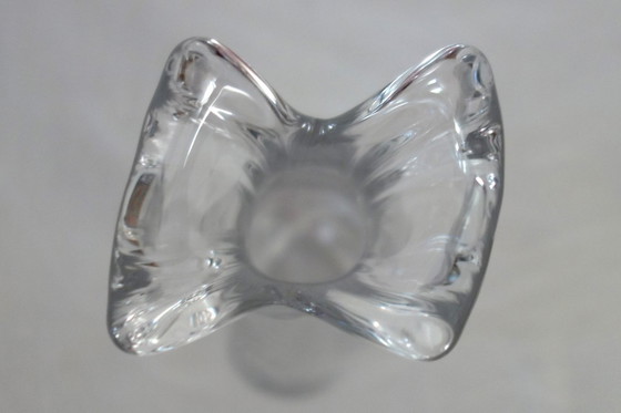 Image 1 of Große Soliflor Vase Kristall Daum H32cm