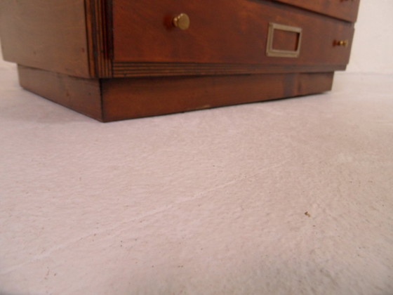 Image 1 of Vintage ladekastje van horlogemaker