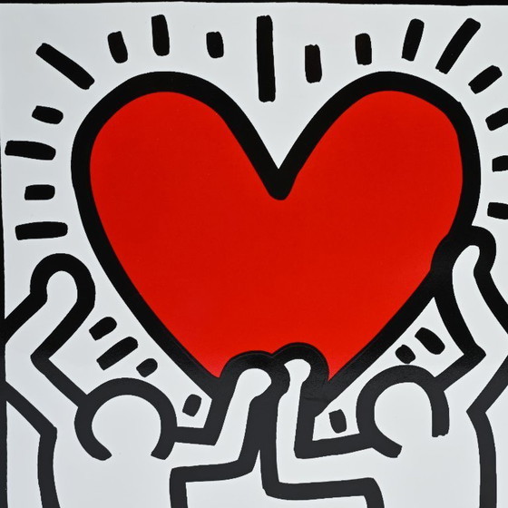 Image 1 of Keith Haring Porseleinen Vaas