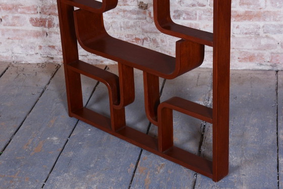 Restored Midcentury Divider, By Ludvik Volak, Revived Polish, Czech, 1960s – Room screens, Wood (photo 4 of 9)
