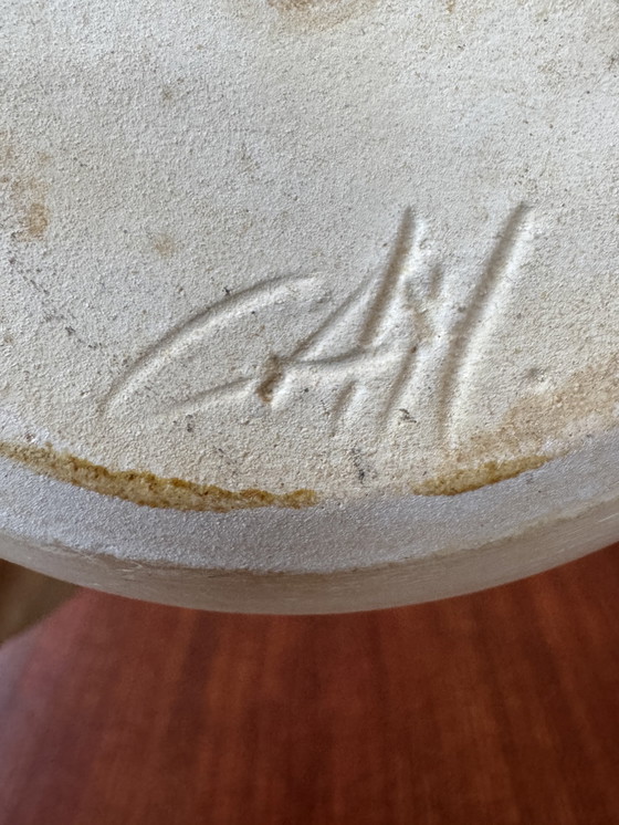 Image 1 of Corry Ammerlaan vase with dancing figures – handmade ceramics