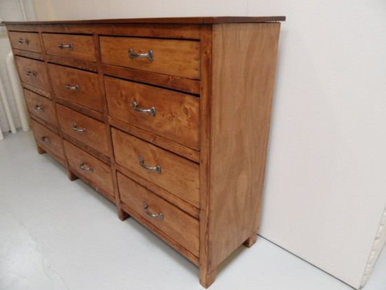 Image 1 of Vintage winkelkast met lades