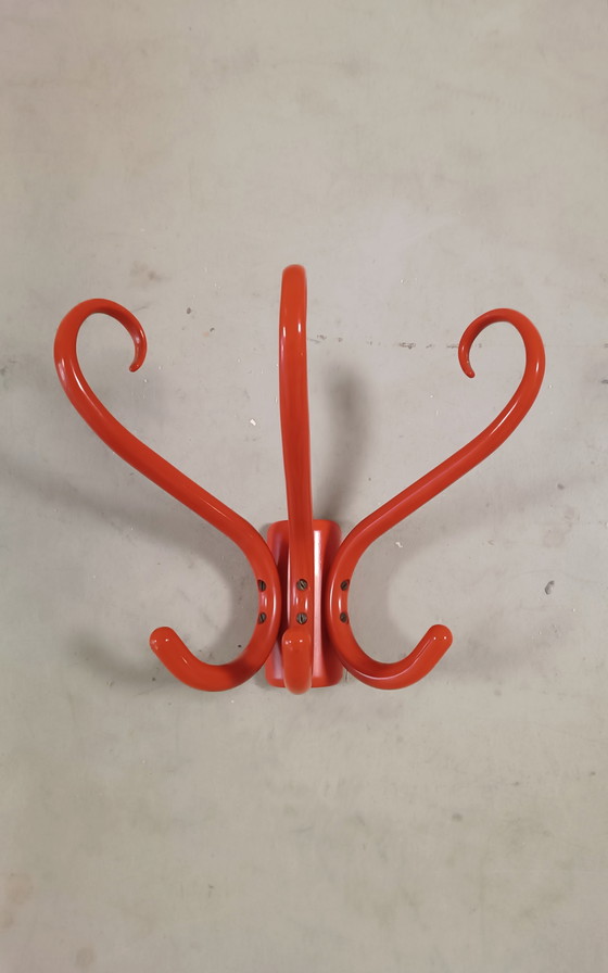 Image 1 of Appendiabiti da parete in stile vintage curvato