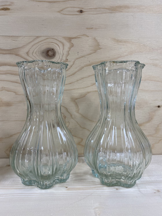 Image 1 of Paire de vases vintage - bulle