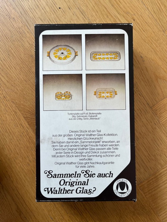 Image 1 of Glass bowl from the 1960s, Walther Glas