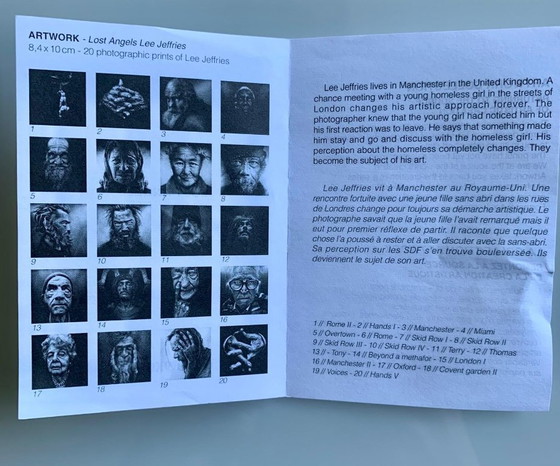 Image 1 of GHOST PIECE: Lee Jeffries "Lost Angels" – Set Completo 20 Stampe – Edizione YellowKorner SOLD OUT Worldwide