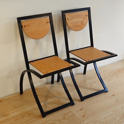 Vintage Karl Friedrich Förster Cosinus dining room chairs