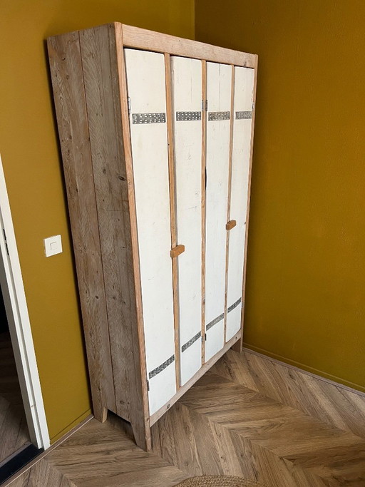 Steigerhouten Kledingkast – kledingkasten, Wood