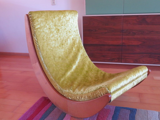 Verner Panton Fauteuil à bascule Relaxer