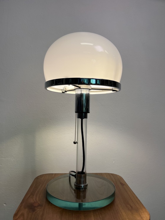 Image 1 of Bauhaus Wagenfeld / Jucker style table lamp