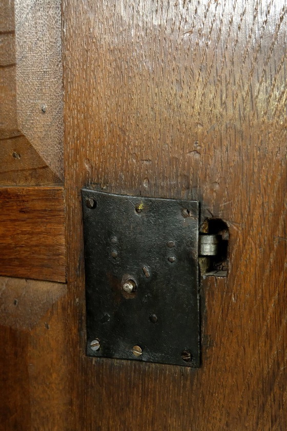 Image 1 of Fino armario Pilaster holandés del siglo XVII