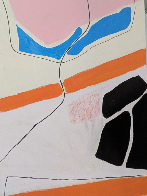 tableau « Février rassemble péniblement ses jours » (Marc Neys)