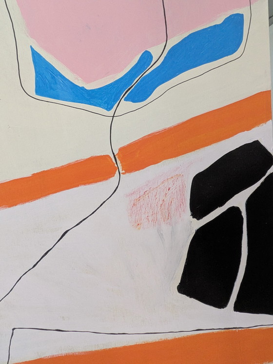 Image 1 of tableau « Février rassemble péniblement ses jours » (Marc Neys)