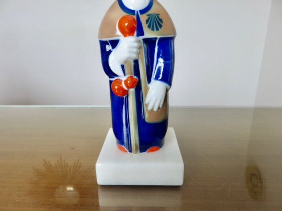 Image 1 of Rare ceramic SARGADELOS Spain "Don Gaiferos" unique copy