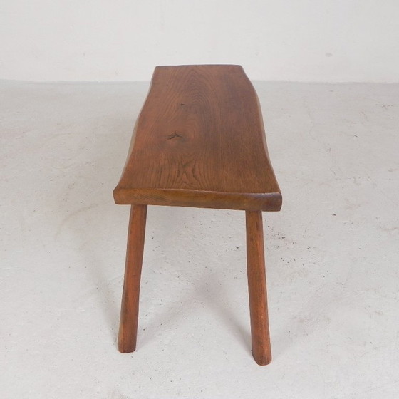 Image 1 of Vintage wooden tree trunk side table, 1960s