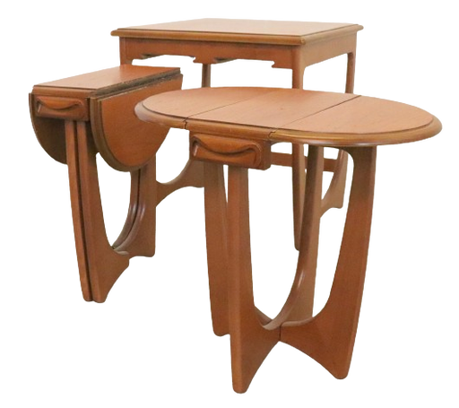 G-Plan folding tables 'Manchester' vintage