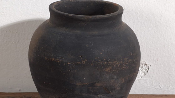 Pequeño jarrón de cerámica antiguo (c.1900) #13 – Jarrones (photo 3 of 34)