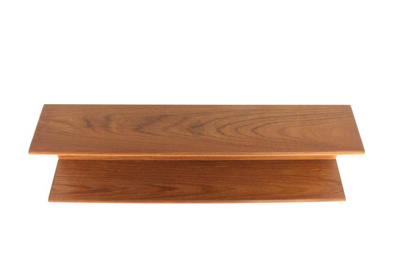 Image 1 of Deens massief teak wandplank plank vintage