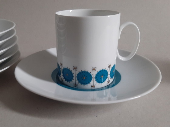 Image 1 of 6 tazze e piattini Thomas anni '70