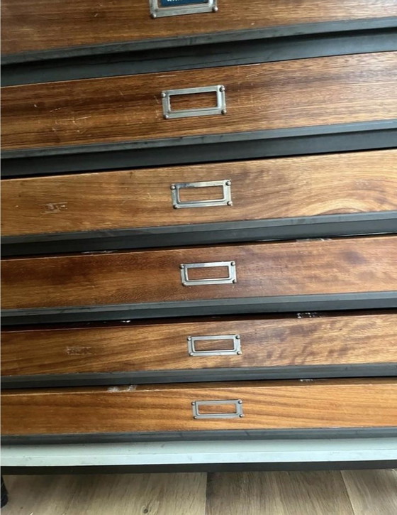 Image 1 of Teken-/ladekast scolastico vintage 