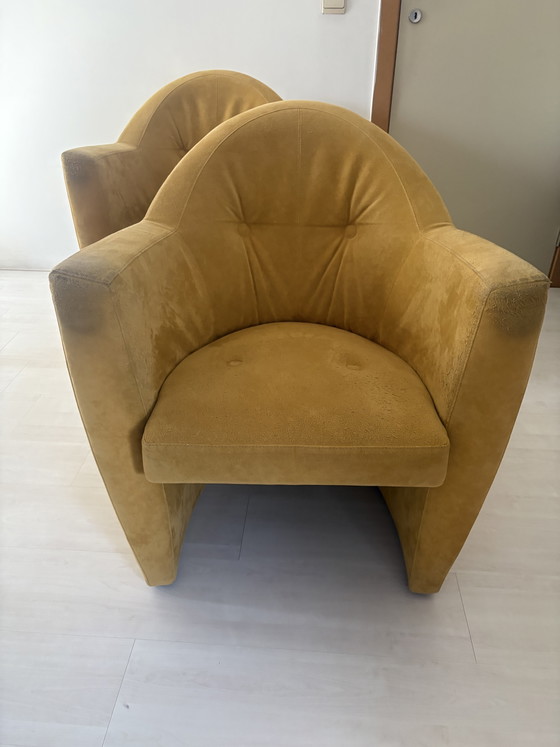 Leolux fauteuils (2) in Alcantara – Polyester, Plastic (photo 3 of 12)