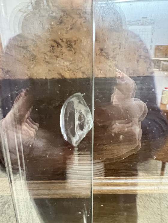 Image 1 of Art Deco bookcase/wall cabinet - Germany around 1930 - by EHD made of walnut with veneered fronts