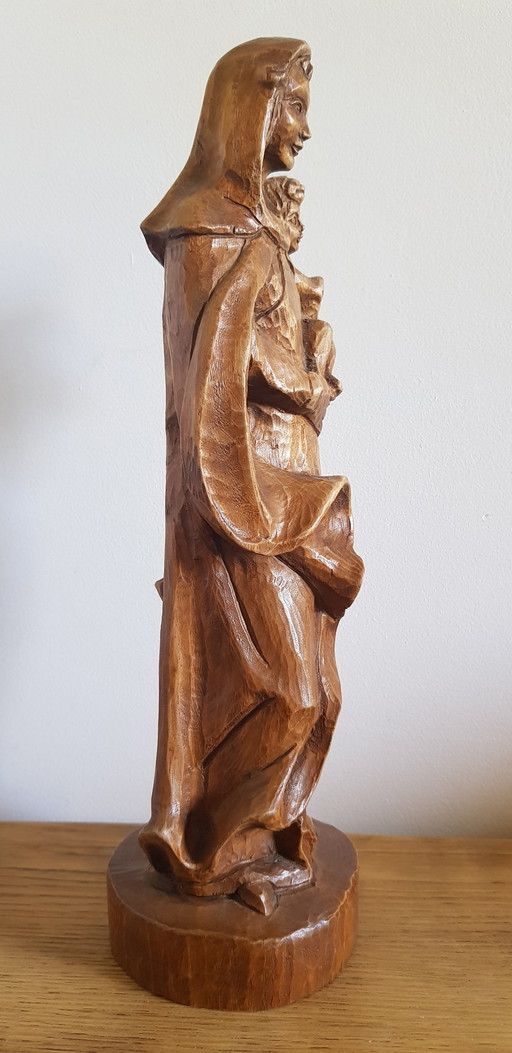 Sculpture Religieuse en Bois
