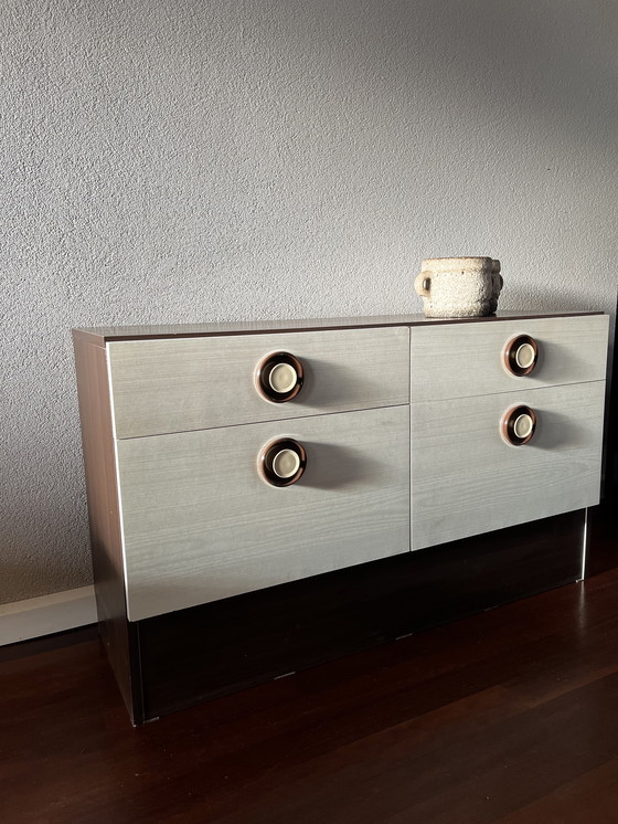 Image 1 of Vintage space age kastje uit de jaren ‘60-‘70