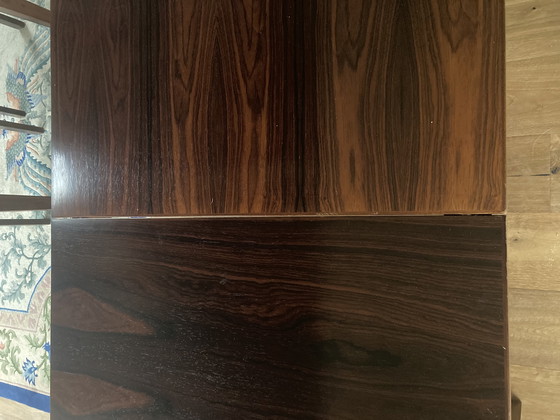 Image 1 of Table à rallonge en palissandre vintage du milieu du siècle