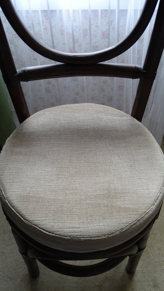 Image 1 of 4 rotan stoelen