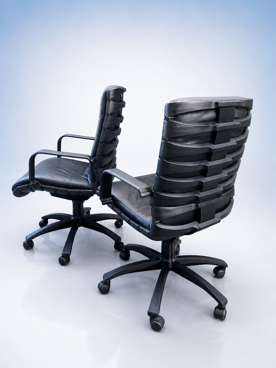 Image 1 of 2 x PORSCHE DESIGN Poltrona Frau bureaustoelen