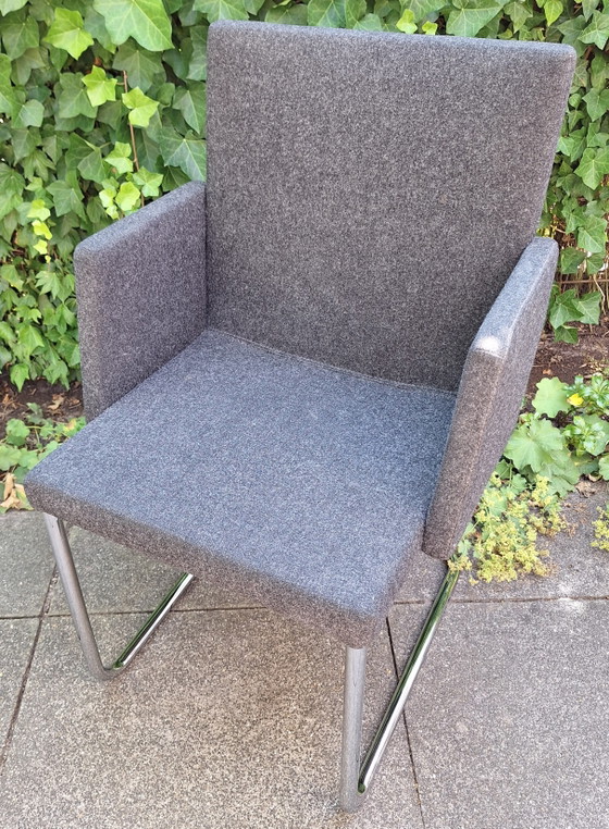 6 chaises de salle à manger Artifort – Metal, Wool (photo 6 of 9)