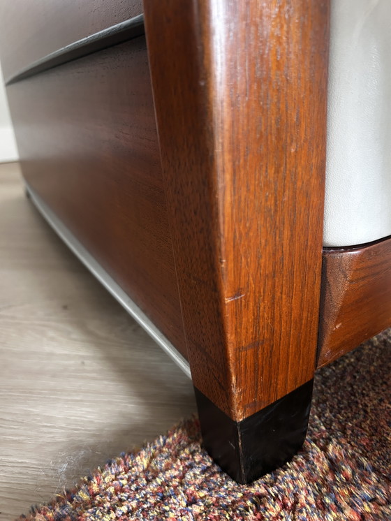 Image 1 of Zwei Schuitema Sessel - Modell Frank - Leder creme