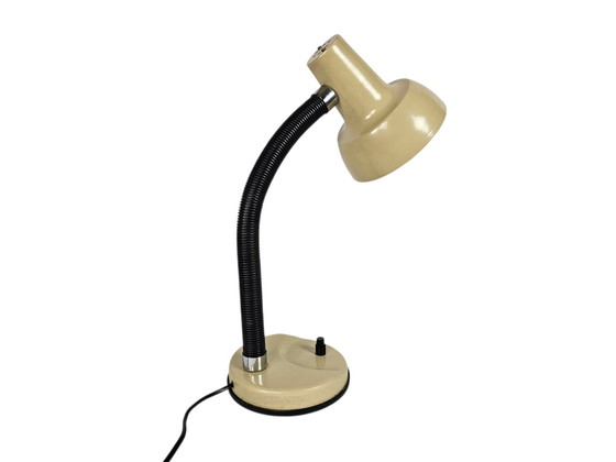 Image 1 of Veneta Lumi - table lamp - 'Gooseneck' - vintage lighting - 70's