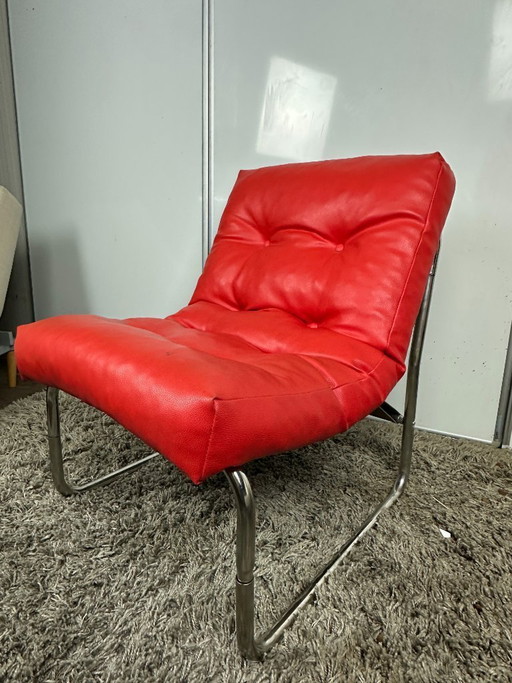 Silla Pixi de IKEA, diseñada por Gillis Lundgren en la década de 1970 - Diseño vintage.