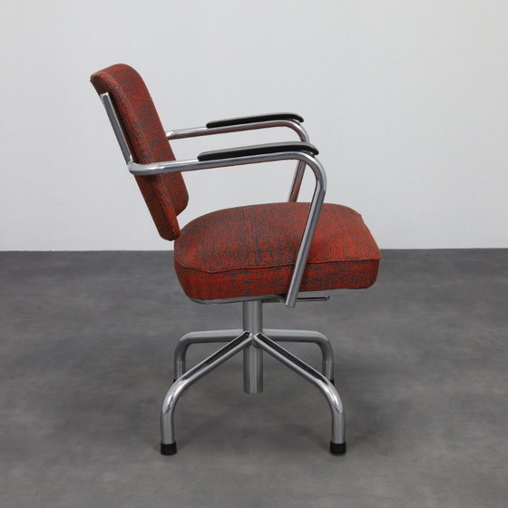 Image 1 of Bürostuhl mit Ottomane von Paul Schuitema für Fana, 1960er Jahre