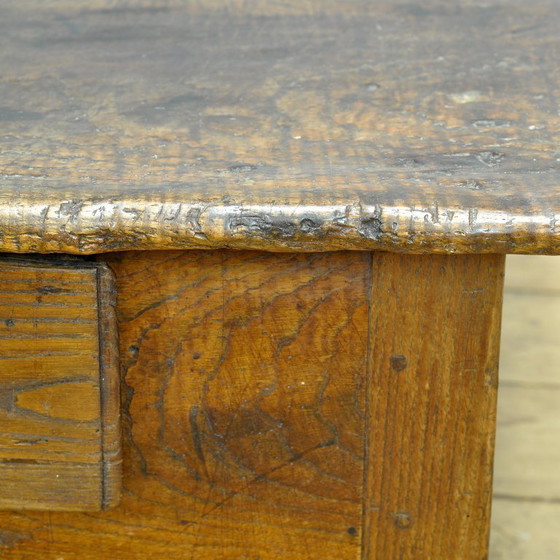 Image 1 of Mesa de centro de roble, circa 1820