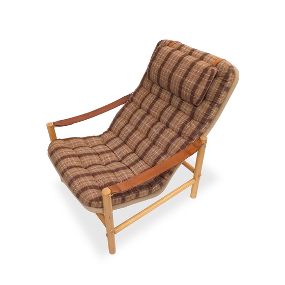 Image 1 of Dux Junker Safari Chair | Boije | 60s vintage lounge chair