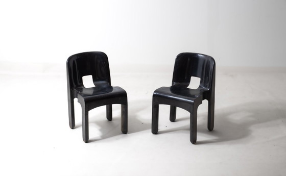 Set aus 6 „Universale“-Stühlen von Joe Colombo – Kartell, Esszimmerstühle, Plastic (photo 8 of 18)