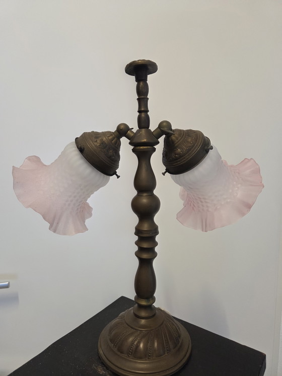 Image 1 of Old antique table lamp