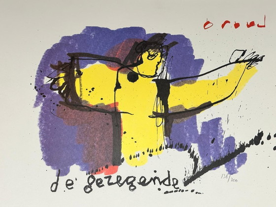 Image 1 of Serigrafia Herman Brood "il benedetto"
