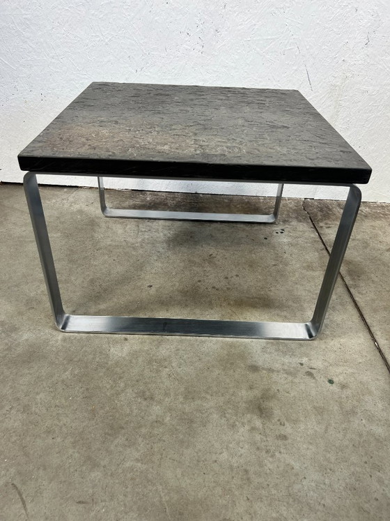 Image 1 of Set of Vintage Coffee Tables, Slate, Peter Draenert, Belgium, 1970s